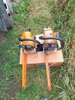 2 Kettingzagen  stihl, Doe-het-zelf en Bouw, Gereedschap | Zaagmachines, Ophalen, Gebruikt