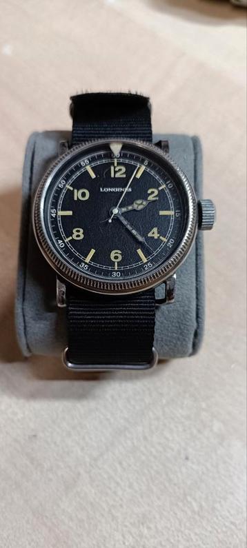 Originele gesigneerde mechanische werken van Longines Milita beschikbaar voor biedingen
