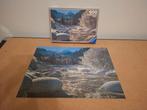 Ravensburger : puzzle « Ruisseau en hiver » (500 pièces), Enlèvement ou Envoi, 500 à 1500 pièces, Utilisé, Puzzle