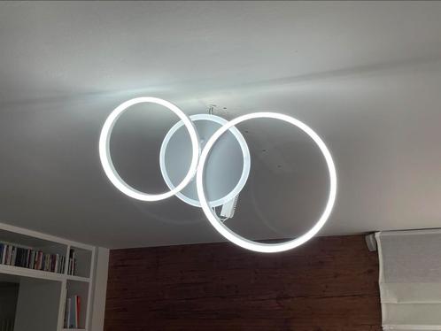 Elysa Lamp met 3 ringen (dimmen & verschillende tinten), Huis en Inrichting, Lampen | Plafondlampen, Zo goed als nieuw, Ophalen