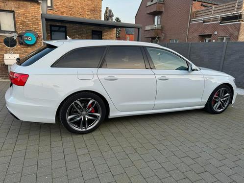Audi A6 s line 2.0TDi, Auto's, Audi, Particulier, A6, Airconditioning, Diesel, Euro 6, Break, 5 deurs, Automaat, Zwart, Zwart