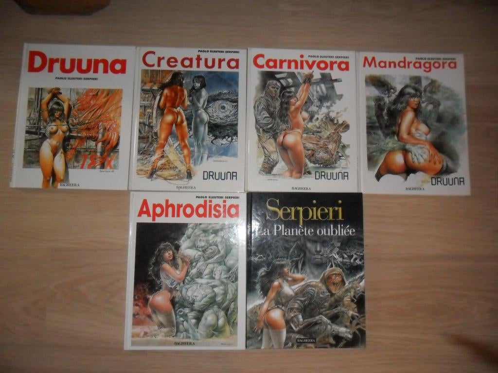 Druuna 2-3-4-5-6-7, Boeken, Stripverhalen, Gelezen, Meerdere stripboeken, Ophalen of Verzenden