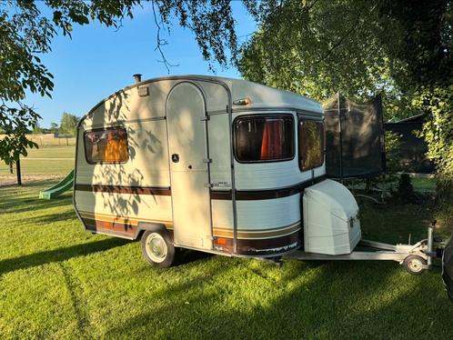 Constructam Condor 1982, Caravans en Kamperen, Caravans, Particulier, tot en met 3, 500 - 750 kg, Treinzit, Overige merken, Dwarsbed
