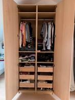 Ikea Pax 2x50cm (236cm) met 3 lades en hanger, Comme neuf, Enlèvement, Avec tablette(s), 50 à 75 cm