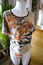 natuurlijk getint T-shirt, Kleding | Dames, T-shirts, Maat 38/40 (M), Overige kleuren, Ophalen of Verzenden, Korte mouw