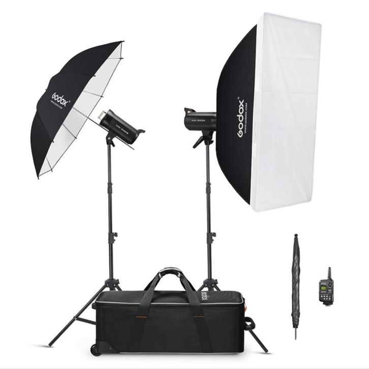 Godox SK300IIV-C Studio Flash Kit, Audio, Tv en Foto, Fotografie | Fotostudio en Toebehoren, Nieuw, Lamp of Flitsset, Ophalen