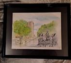 Aquarelle Métro Station Albert, Enlèvement