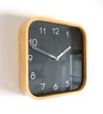 IKEA WALL CLOCK PIRO JOHANNA JELINEK BIRCH BENTWOOD, Ophalen of Verzenden, Gebruikt, Analoog, Wandklok