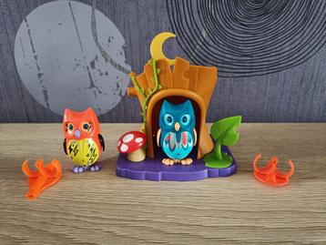 2 digi-owls met huisje en fluitjes  beschikbaar voor biedingen