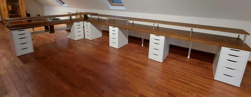 Multifunctionele tafel in L vorm, Huis en Inrichting, Bureaus, Zo goed als nieuw, Bureau, Ophalen