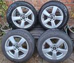 4 Winterbanden op aluminiumvelg, Auto-onderdelen, Banden en Velgen, Ophalen, Gebruikt, Banden en Velgen, Overige maten
