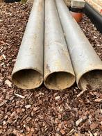 Stalen buizen (hoogte ongeveer 180cm) - 3 stuks, Doe-het-zelf en Bouw, Ophalen, Gebruikt