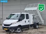 Iveco Daily 35C16 3.0L 160PK Dubbel Cabine Kipper 3500kg tre, Autos, Camionnettes & Utilitaires, Cuir, 3500 kg, 160 ch, Iveco