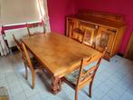 Salle à manger, Maison & Meubles, Enlèvement, Utilisé, Ancien, 4 à 6 chaises