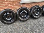 opel  225/55/17/101w met sensoren 5x115 winterbanden, Auto-onderdelen, Gebruikt, Banden en Velgen, 17 inch, Personenwagen