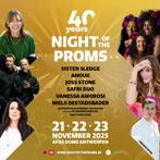 Night of the Proms zondag 23/11 – 4 tickets, Tickets en Kaartjes, Drie personen of meer, November