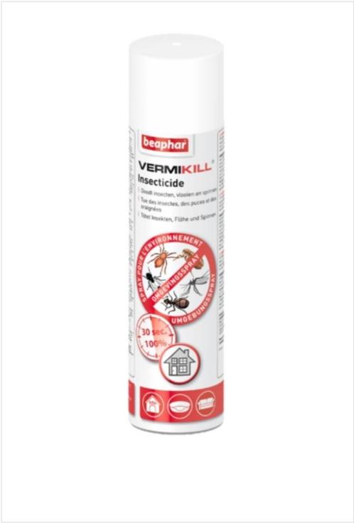 Vermikill Omgevingspray 400ml - Beaphar, Animaux & Accessoires, Autres accessoires pour animaux, Neuf, Enlèvement ou Envoi