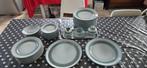 Porseleinservies van Christofle (model Torsada), Ophalen, Zo goed als nieuw, Overige materialen, Bestekset