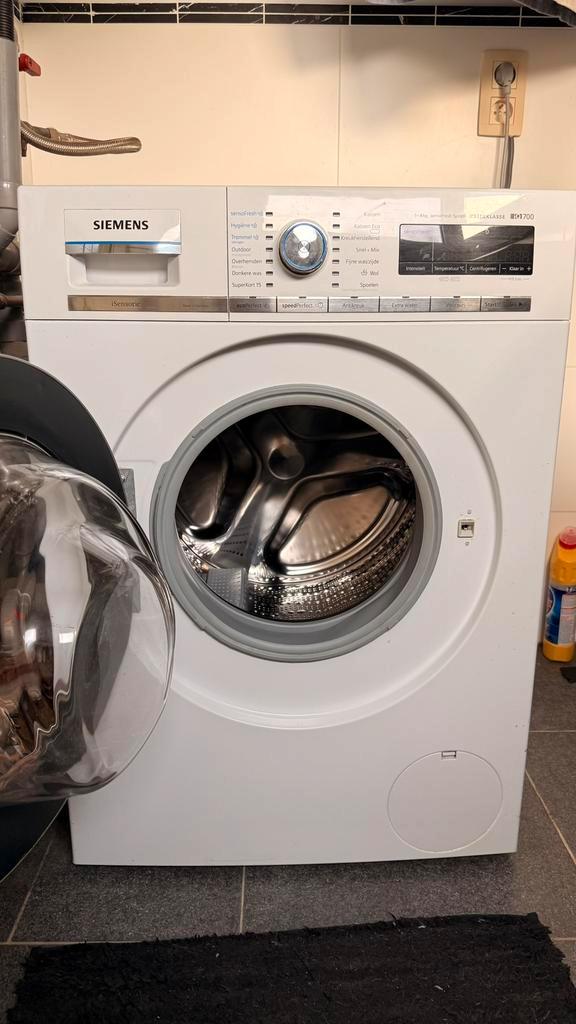 Siemens wasmachine 8kg A+++ weinig gebruikt 1400t, Elektronische apparatuur, Wasmachines, Zo goed als nieuw, Voorlader, 8 tot 10 kg