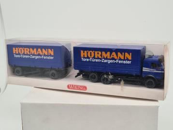 Mercedes vrachtwagen Hörmann Deuren - Wiking 1/87 beschikbaar voor biedingen