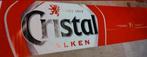 Grote spandoek bier Cristal Alken, Ophalen of Verzenden, Zo goed als nieuw