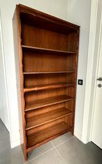 Bruine houten kast, Huis en Inrichting, Kasten | Boekenkasten, Ophalen, Gebruikt, 50 tot 100 cm, Met lade(s)