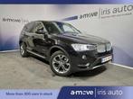 BMW X3 2.0 | NAVI |EURO 6| AIR CO | 136 CV (bj 2016), 136 pk, Zwart, Bedrijf, 5 deurs