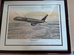 DHL Vliegtuigprint - Robert Tomlin - Ltd Edition, Verzamelen, Luchtvaart en Vliegtuigspotten, Ophalen, Zo goed als nieuw