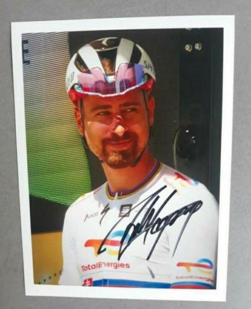 Gesigneerde foto van Peter Sagan., Verzamelen, Muziek, Artiesten en Beroemdheden, Nieuw, Verzenden