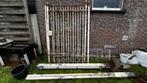 Smeedijzeren poort, Tuin en Terras, Ophalen, Gebruikt, Staal, 150 tot 200 cm
