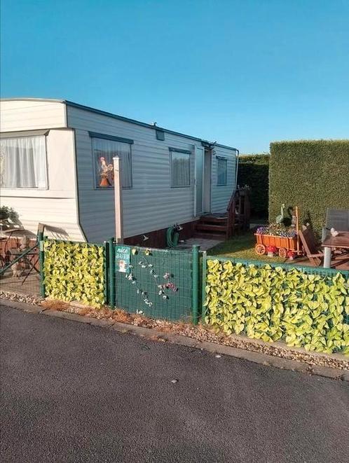 Stacaravan aan zee met staanplaats, Caravans en Kamperen, Stacaravans, Ophalen