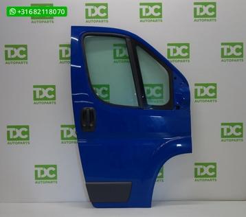 Fiat Ducato bestel ('06-'18) Voorportier rechts donkerblauw beschikbaar voor biedingen