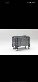 Kunstofbakken op wielen, Ophalen