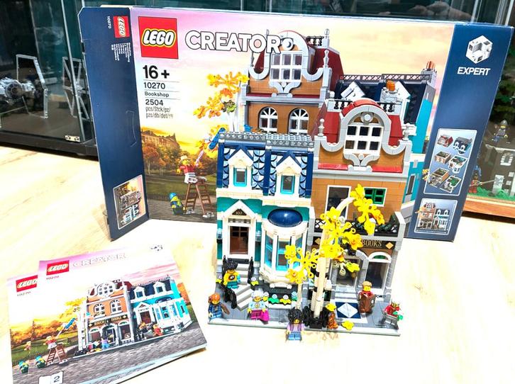 Lego creator expert 10270 La librairie, Enfants & Bébés, Jouets | Duplo & Lego, Comme neuf, Lego, Ensemble complet, Enlèvement