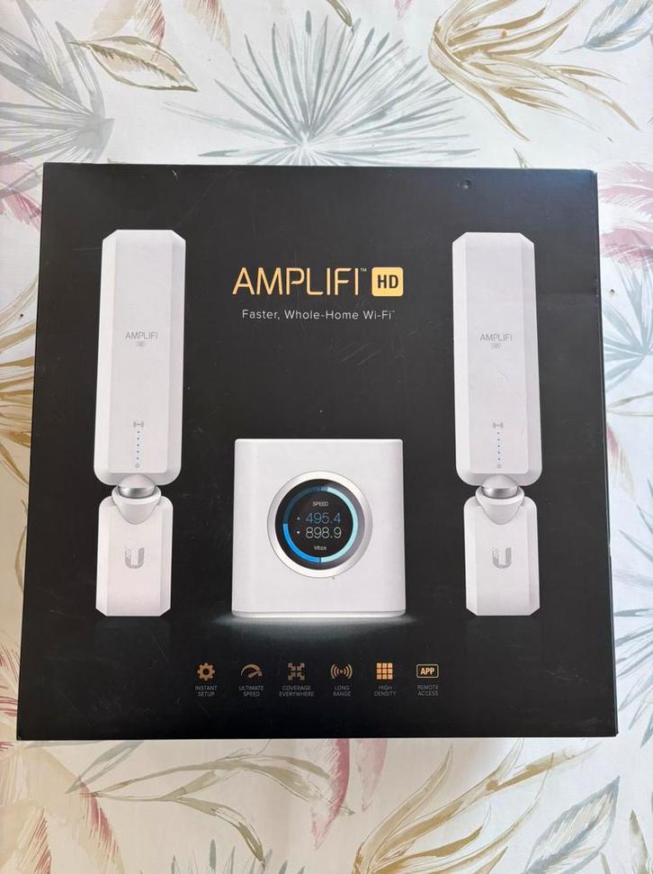 Amplifi HD Wifi systeem, Computers en Software, Netwerk switches, Zo goed als nieuw, Ophalen