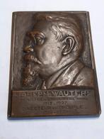 Joseph WAUTERS Journal Le Peuple et ministre de l’industrie, Bronze, Enlèvement ou Envoi