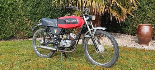 MALANCA 3MS  1973  sport retro moped, Fietsen en Brommers, Brommers | Oldtimers, Overige merken, Klasse B (45 km/u), Ophalen