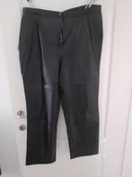 M S Mode broek leder look maat 48 nieuw, Kleding | Dames, Broeken en Pantalons, Zwart, Maat 46/48 (XL) of groter, Nieuw, Ophalen of Verzenden