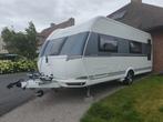 Hobby kmfe 560 stappelbedden, airco, mover,..., Caravans en Kamperen, Caravans, Particulier, Mover, Hobby