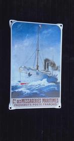 Emaille bord stoomboot cruiseschip Holland America Line️, Verzamelen, Merken en Reclamevoorwerpen, Ophalen of Verzenden, Nieuw