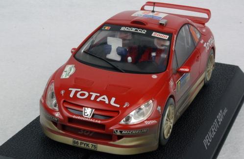 PEUGEOT 307 WRC - #16 Freddy LOIX - Dirty SCALEXTRIC 2561, Kinderen en Baby's, Speelgoed | Racebanen, Nieuw, Racebaan, Elektrisch
