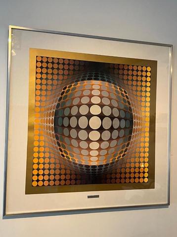 Kunstwerk Viktor Vasarely (1906-1997) beschikbaar voor biedingen