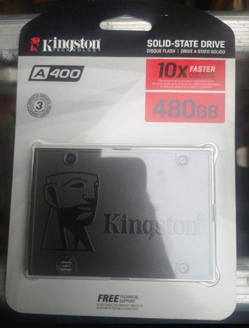 RAM Kingston A400 480 Go, Computers en Software, Harde schijven, Nieuw, Ophalen of Verzenden
