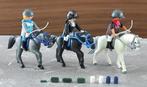 playmobil drie ruiters te paard, Ophalen of Verzenden, Gebruikt, Los Playmobil