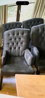 stoelen eetkamer, Huis en Inrichting, Stoelen, Hout, Ophalen of Verzenden, Grijs, Vijf, Zes of meer stoelen