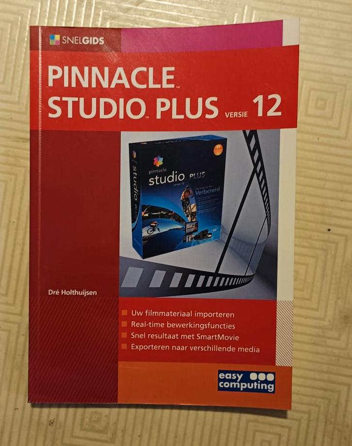 D. Holthuijsen - Snelgids Pinnacle Studio plus 12, Boeken, Informatica en Computer, Nieuw, Ophalen of Verzenden