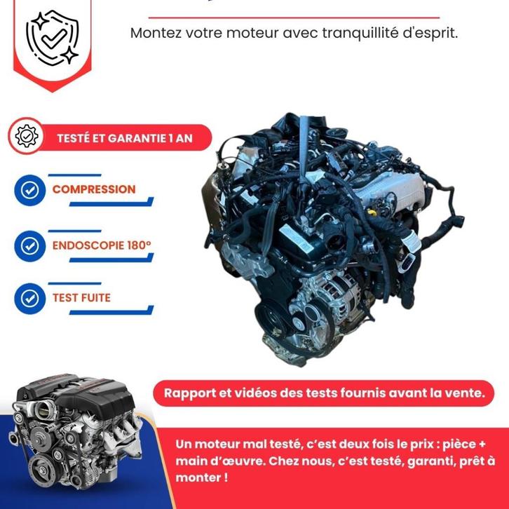 Nieuwe motor vw golf viii 8/t-roc/touran/, Auto-onderdelen, Motor en Toebehoren, Seat, Skoda, Nieuw, Ophalen of Verzenden