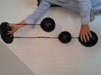 Hanglamp 3 zwart bollen, Huis en Inrichting, Lampen | Hanglampen, Ophalen, Zo goed als nieuw