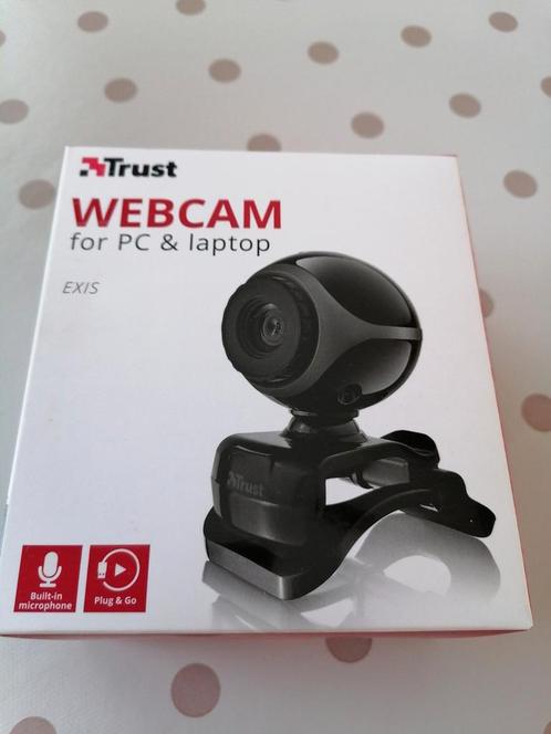 Trust Exis Webcam nieuw!!!, Computers en Software, Webcams, Nieuw, Windows, Microfoon, Ophalen of Verzenden