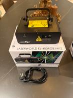 2x Laser Laserworld EL-400 RGB MK2, Musique & Instruments, Lumières & Lasers, Enlèvement, Comme neuf, Laser